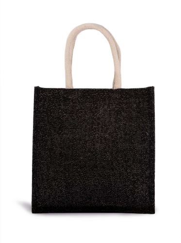 JUTE CANVAS TOTE - LARGE