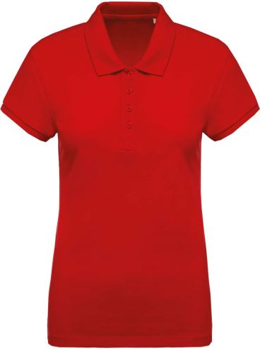 LADIES’ ORGANIC PIQUÉ SHORT-SLEEVED POLO SHIRT