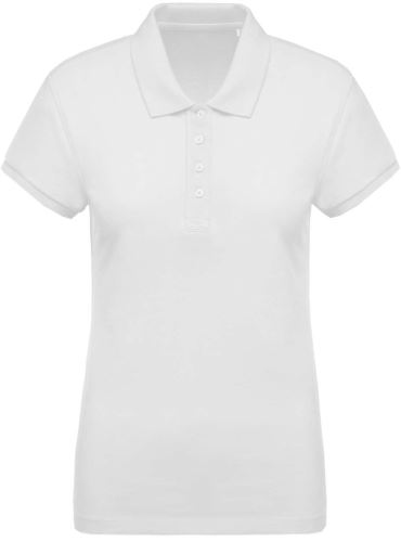 LADIES’ ORGANIC PIQUÉ SHORT-SLEEVED POLO SHIRT