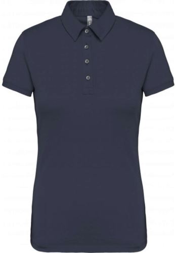 LADIES' SHORT SLEEVED JERSEY POLO SHIRT