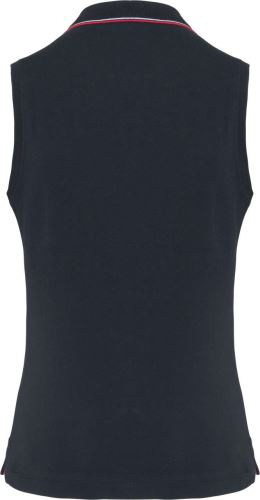 LADIES' SLEEVELESS POLO SHIRT