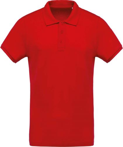 MEN'S ORGANIC PIQUÉ SHORT-SLEEVED POLO SHIRT