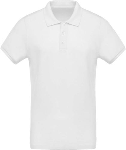 MEN'S ORGANIC PIQUÉ SHORT-SLEEVED POLO SHIRT