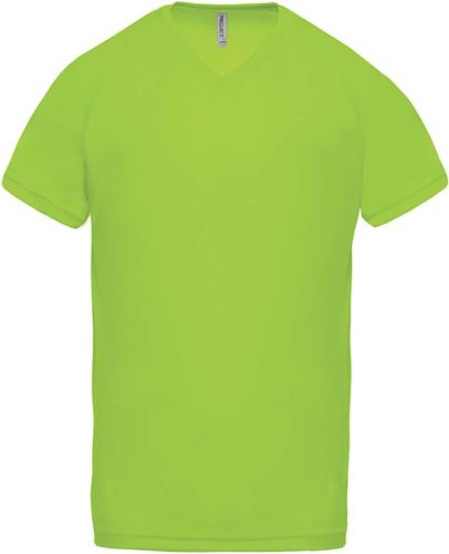 MEN’S V-NECK SHORT SLEEVE SPORTS T-SHIRT