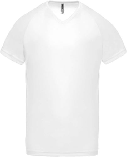 MEN’S V-NECK SHORT SLEEVE SPORTS T-SHIRT