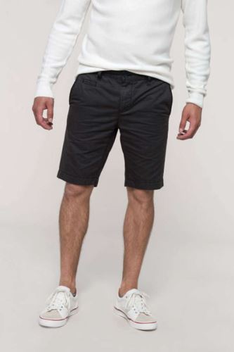 MEN'S WASHED EFFECT BERMUDA SHORTS