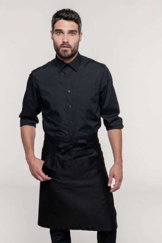 POLYCOTTON LONG APRON