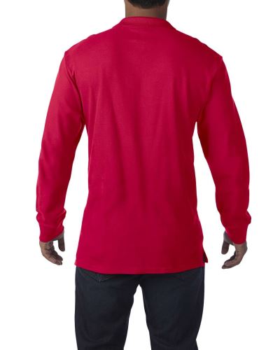 PREMIUM COTTON® ADULT LONG SLEEVE DOUBLE PIQUÉ POLO