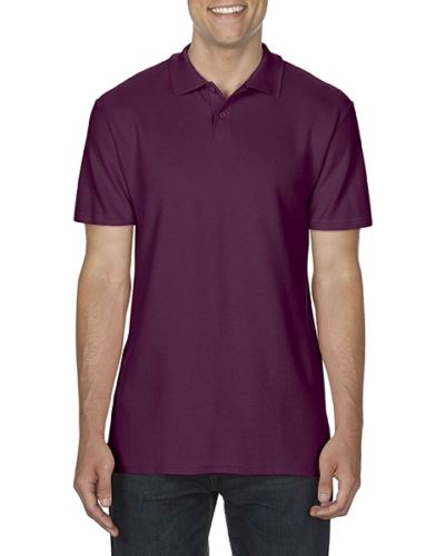 SOFTSTYLE® ADULT DOUBLE PIQUÉ POLO