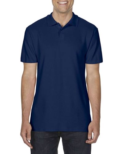 SOFTSTYLE® ADULT DOUBLE PIQUÉ POLO