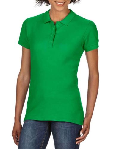 SOFTSTYLE® LADIES' DOUBLE PIQUÉ POLO