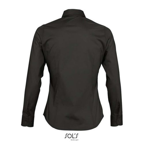 SOL'S EDEN - LONG SLEEVE STRETCH WOMEN'S SHIRT