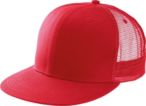 TRUCKER FLAT PEAK CAP - 6 PANELS