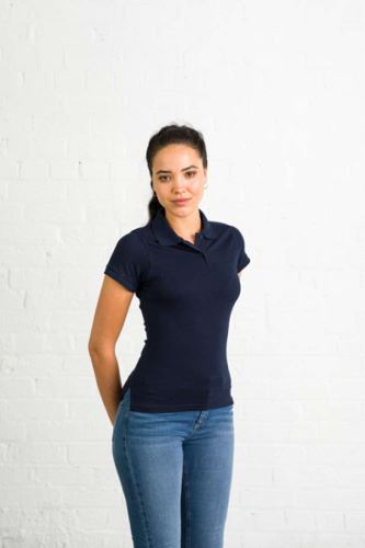 WOMEN'S STRETCH POLO