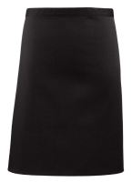 'COLOURS COLLECTION’ MID LENGTH APRON Black