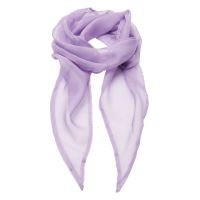 'COLOURS COLLECTION' PLAIN CHIFFON SCARF Lilac