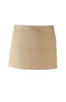 'COLOURS COLLECTION’ THREE POCKET APRON Khaki