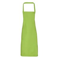 100% COTTON BIB APRON Lime