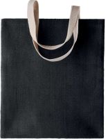 100% NATURAL YARN DYED JUTE BAG Black/Black