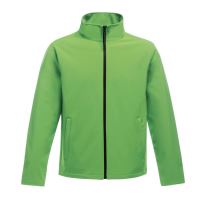 ABLAZE MEN'S PRINTABLE SOFTSHELL Extreme Green/Black