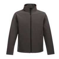 ABLAZE MEN'S PRINTABLE SOFTSHELL Rock Grey/Black