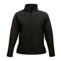 ABLAZE WOMEN'S PRINTABLE SOFTSHELL Black/Black