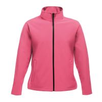 ABLAZE WOMEN'S PRINTABLE SOFTSHELL Hot Pink/Black