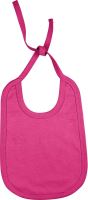 BABIES' COTTON BIB Fuchsia