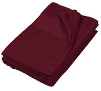 BATH TOWEL törölköző Bordeaux