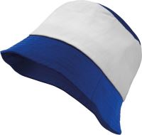 BUCKET HAT Royal Blue/White