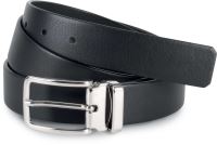 CLASSIC BELT IN FULL GRAIN LEATHER - 30MM Black