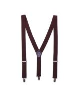 CLIP-ON TROUSER BRACES/SUSPENDERS Brown