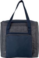 COOL BAG WITH ZIPPED POCKET Dark Grey Heather/Navy