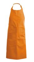 COTTON APRON WITH POCKET Burnt Orange