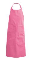 COTTON APRON WITH POCKET Dark Pink