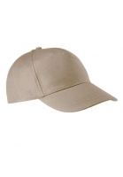 COTTON CAP - 5 PANELS Beige