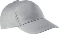 COTTON CAP - 5 PANELS Light Grey