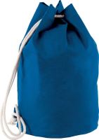 COTTON SAILOR-STYLE BAG WITH DRAWSTRING Royal Blue