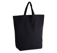 COTTON SHOPPER BAG Black