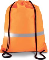 DRAWSTRING BACKPACK Fluorescent Orange