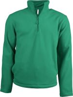 ENZO - ZIP NECK MICROFLEECE JACKET