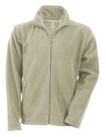 FALCO - FULL ZIP MICROFLEECE JACKET Beige