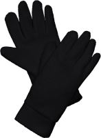 FLEECE GLOVES Black