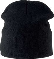 FLEECE LINED BEANIE Black