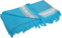 FOUTA TOWEL  törölköző Turquoise/White