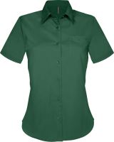 JUDITH > LADIES' SHORT-SLEEVED SHIRT Forest Green