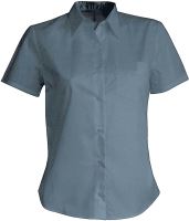 JUDITH > LADIES' SHORT-SLEEVED SHIRT Marl Storm Grey