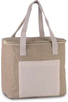 JUTE COOL BAG - MEDIUM SIZE 