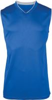 KIDS' BASKETBALL JERSEY Sporty Royal Blue