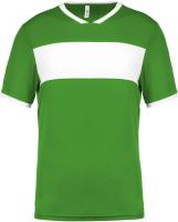 KIDS' SHORT SLEEVE JERSEY Green/White